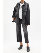 NWT Authentic Balenciaga Scribble-print denim jacket FR32/US0/2 $2000 - £826.26 GBP
