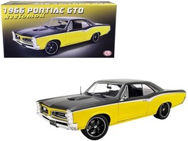 1966 Pontiac GTO &quot;Restomod&quot; Yellow and Dark Gray Metallic Limited Edition to 48 - £133.41 GBP