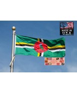DOMINICA 3x5 Foot Heavy Duty Super-Poly Indoor/Outdoor FLAG Banner*USA MADE - €6,98 EUR