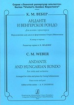 Andante i Vengerskoe rondo dlya alta s orkestrom. Klavir i partiya [Paperback] W - £9.25 GBP