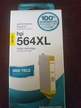 OfficeMax Replacement Yellow Ink Cartridge for HP 564XL Printer-Remanufa... - $19.68