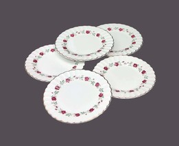 J&amp;G Meakin Rose Marie bread plates made in England. Choose quantity. - £59.26 GBP+