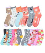 6 Pairs Girls Socks Toddler Shoe Size 2T 3T Kids Baby Nwt Fashion Assort... - £15.17 GBP