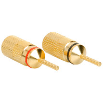 Gold 12 Awg Pin Compression Connector Pair - £21.67 GBP