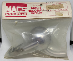 Mac&#39;s Products Mac&#39;s Heloball Muffler 5661 Webra .40-.50 A Style Vintage... - $39.99