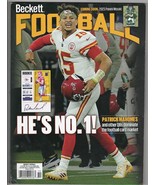 Oct 2023 Beckett Football Card Magazine Patrick Mahomes - $9.89