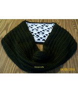 Crochet Winter Scarf, Accessories, Reversible, Adult Scarf, Brown, Antiq... - $50.00