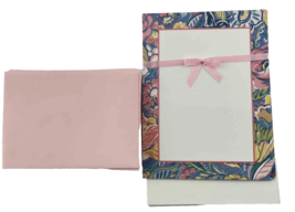 C.R. Gibson Vintage Stationery Set Tambourine Creative Papers C5657 Floral 90s - $19.21