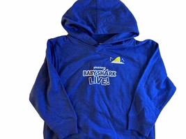 Baby Shark Live! Family Tour Baby Wink Blue Youth Hoodie KID`S  5/6, Pin... - $112.34 MXN