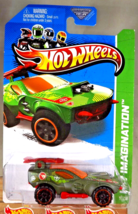2013 Hot Wheels Treasure Hunt #51 HW Imagination STING ROD II Green w/OROH6 Sp - £8.30 GBP