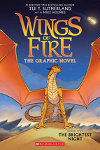 The Brightest Night A Graphic Novel Wings of Fire Graphic Novel Paperbac... - £9.59 GBP