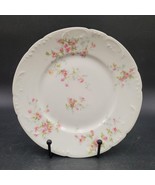 Theodore Haviland Limoges Salad/Dessert Plate Rose Schleiger 150 Multi A... - $16.23 CAD