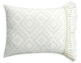 Cupcakes and Cashmere Kilim Bohemian Macramé Fringe Standard Pillow Sham - £31.39 GBP