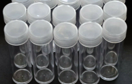 You Pick 10 BCW Penny,Nickel,Dime,Quarter,Half Dollar Round Plastic Coin Tubes - $12.95