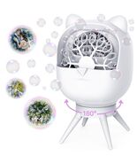 UckPure Rechargeable Bubble Machine 180° Rotating 38000 Bubbles/min 500m... - $28.22 CAD