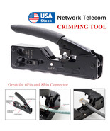 Network Telecom Crimping Tools For Rj45 Rj11 Rj12 Cat7 Cat6/6A Cat5/5E 6... - $39.99