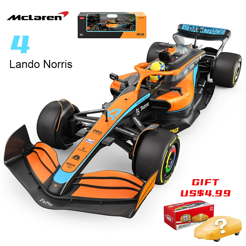 RC Car 1/12 F1 McLaren MCL36 #4 Norris Remote Control Racing Model Toy - £50.07 GBP+