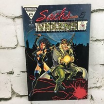 SACHS &amp; VIOLENS COMIC BOOK No. 1, EMBOSSED COVER, EPIC 1993, GEORGE PEREZ - $7.91