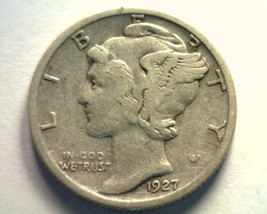 1927 Mercury Dime Very Fine Vf Nice Original Coin Bobs Coins Fast 99c Shipment - £5.22 GBP