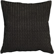 Art Deco Stripes Textured Velvet Throw pillow 20x20, with Polyfill Insert - £70.25 GBP