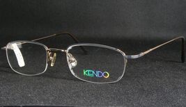 Vintage KENDO 1392 Grau/Gold Einzigartig Selten Brille Rahmen 50-20-139mm - $66.16