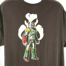 Star Wars Boba Fett Iron Man Suit Mashup XXL T-Shirt 2XL Mens Brown Mand... - £18.09 GBP