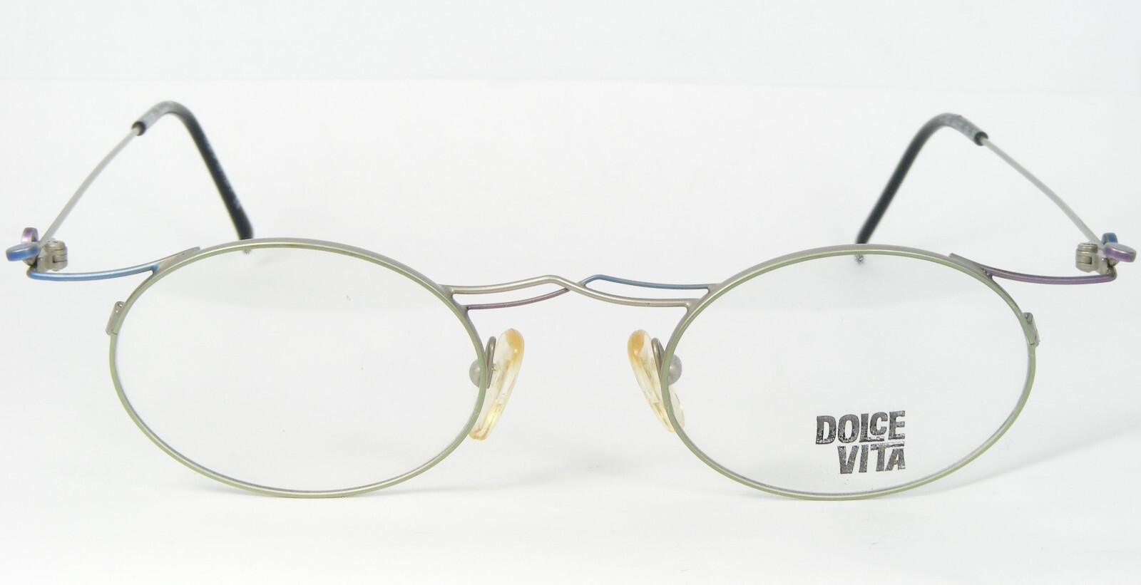 Vintage Dolce Vita Par Casanova DV-35 C-03 Multicolore Lunettes Cadre 44-22-150 Item image 2