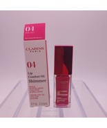 Clarins Lip Comfort Oil Shimmer 04 PINK LADY .2oz - $24.74