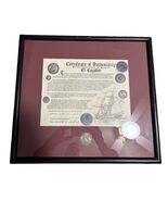 Plaque of El Cazador Shipwreck 1783 Spanish 8 Reales Silver COA - $494.01