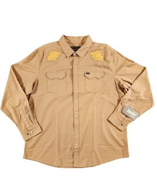 Howler Bros Shirt Mens Size XXL Crosscut Deluxe Snapshirt Western Pearl ... - $89.99