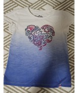Lucky Brand Girl&#39;s T Shirt Size 6 Short Sleeve Ombre - $14.82 CAD