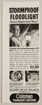 1941 Print Ad Coleman Floodlight Lanterns Stormproof Used by Farmers - $8.98