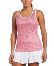 Grand Slam Womens Floral-Print Tank Top color Fuchsia Purple Size 2XL - £38.88 GBP