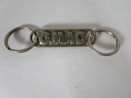 Vintage Keychain GMAC Key Double Ring Metal Fob General Motors Acceptance Corp. - £7.90 GBP