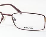 HEAD HJ7011 C8 Bordeaux Rare Unique Lunettes Monture 50-17-135mm (Notes) - $96.29