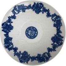 Vintage Yale University Greenwood China Flow Blue Dinnerware Small Berry... - $37.00