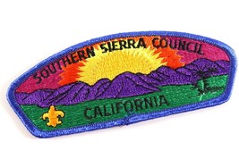 Vintage Southern Sierra Council California Boy Scout BSA Shoulder CSP Patch - $11.69