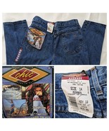 1990 CHIC 14 AVG Classique Femmes Coton Mom Jeans Bleu Coton USA 29 x 30... - $1,037.39 MXN