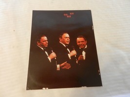 Frank Sinatra Color Photo Triple Exposure Singing In Concert in New York 8x10 - £78.66 GBP