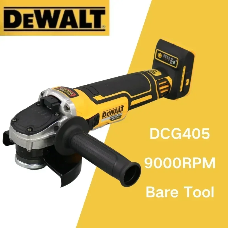 DEWALT DCG405 125mm flat head angle grinder bare machine tool cutting ma... - £81.22 GBP