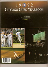 1992 Chicago Cubs Yearbook  MLB Baseball Ryan Sandberg - £27.05 GBP