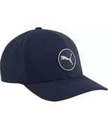 Puma Circle Cat Tech Blue Cap - $703.31 MXN