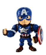 CAPTAIN AMERICA - MARVEL COMICS ACTION FIGURE | 4&quot; TALL DIE-CAST METAL - $20.82 CAD