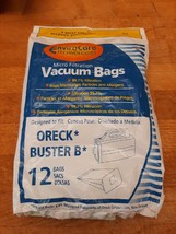 Oreck Buster B Canister Vacuum 12 bags open package Housekeeper cleaning - $10.59