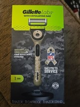 Gillette Labs Exfoliating Bar NFL Salute to Service Razor w/ Stand(L10) - $17.59