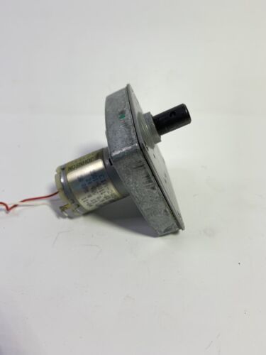 Johnson 24 Volt DC Gear Motor 50 RPM 15 LB-IN CIM-2450 3501-0011 3/8” Shaft - $41.00