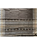 DEMA | Wool Throw | Brown with white and sand color | Blanket - $5,469.17 MXN