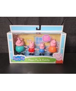 PEPPA PIG &amp; Family 4-Figure Pack - Peppa, George, Mummy &amp; Daddy Pig - £11.97 GBP