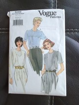 Vogue Sewing Pattern #9288 Loose-fit Blouse Top x3 Styles Misses 18-22 F... - $13.29