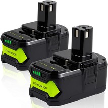 【Upgrade】 TenHutt 2 Packs 6.0Ah P108 Lithium Replacement Battery for Ryobi 18V - £55.14 GBP